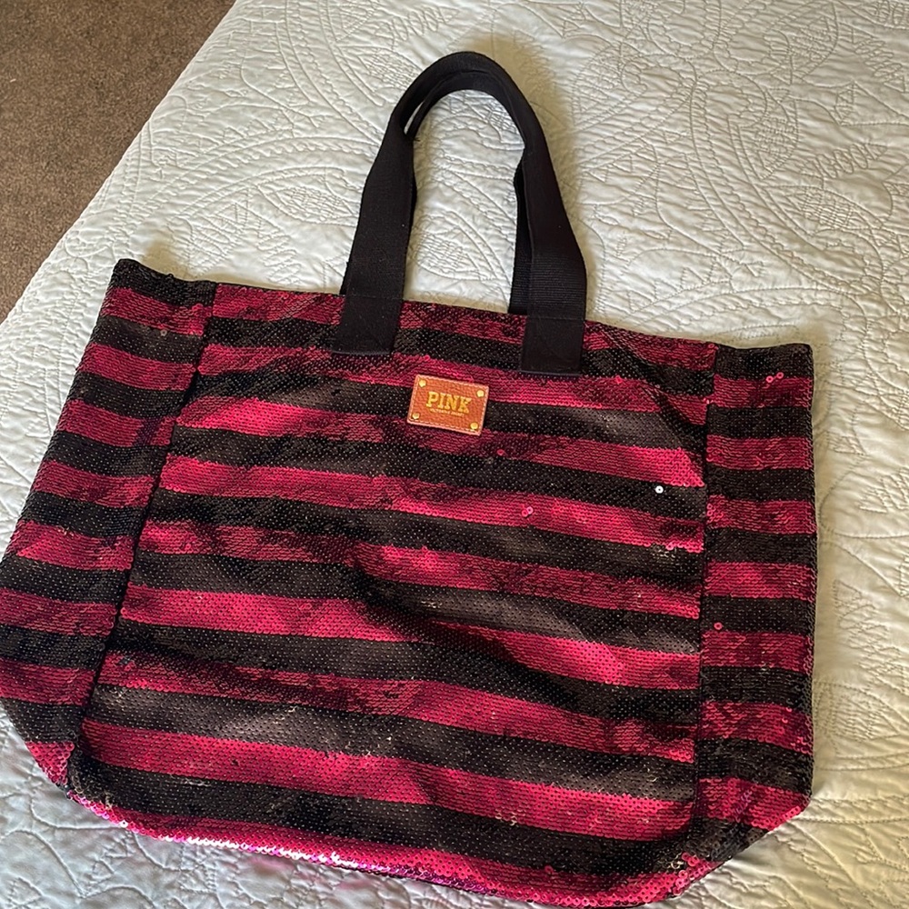 Sequined PINK Tote